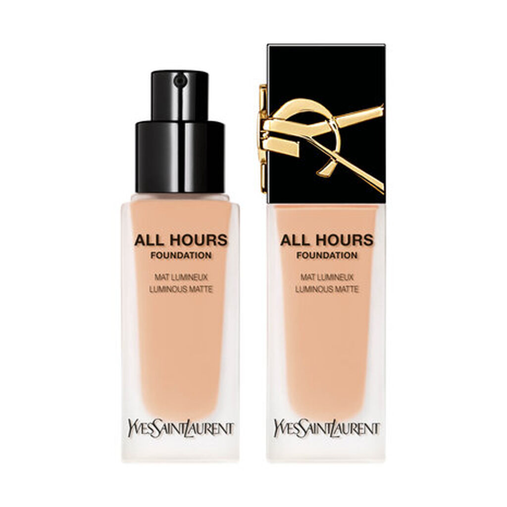 Yves Saint Laurent All Hours Foundation - Base De Maquillaje Cobertura Total Acabado Mate Luminoso Y Natural - Lc2