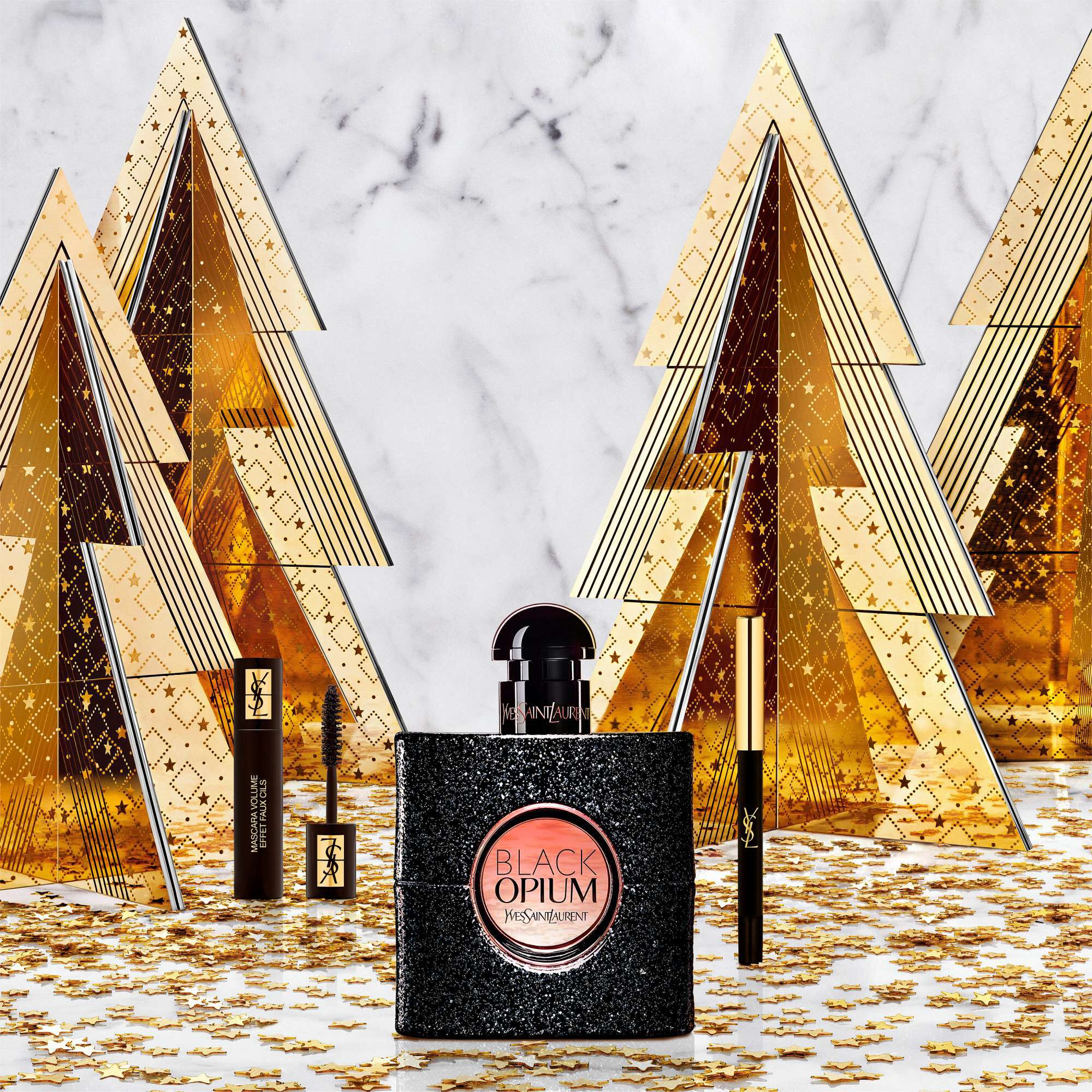 BLACK OPIUM EAU DE PARFUM 50ML + OJO MAQUILLAJE COFRE DE REGALO