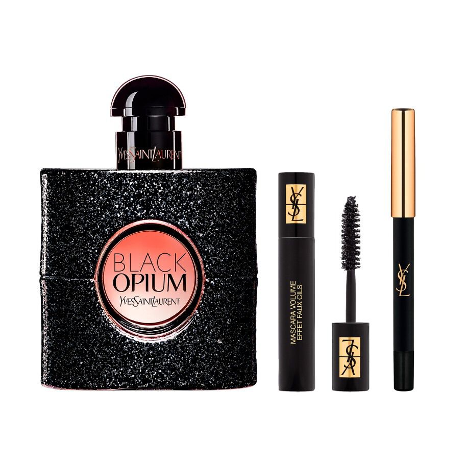 BLACK OPIUM EAU DE PARFUM 50ML + OJO MAQUILLAJE COFRE DE REGALO