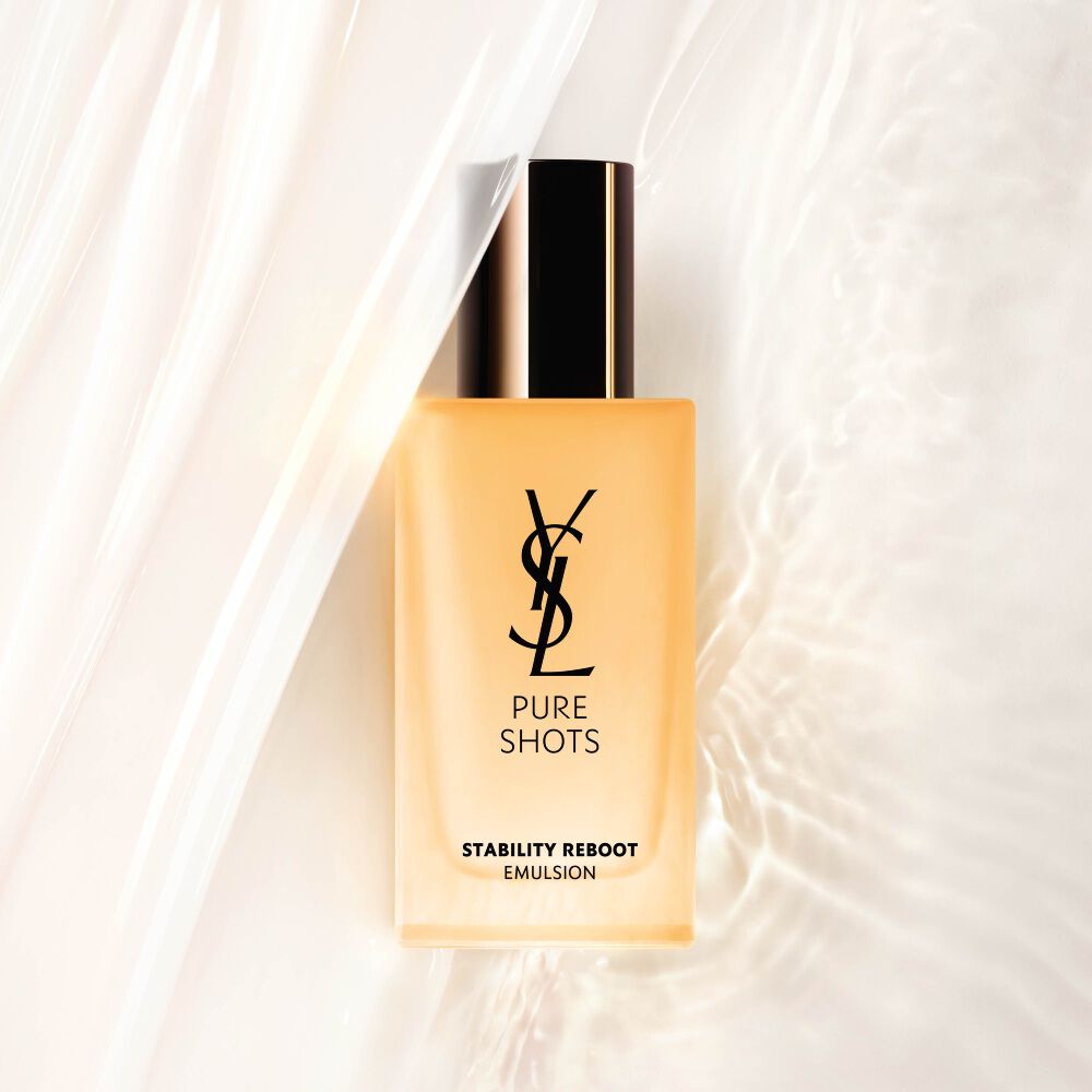 Frasco de YSL Pure Shots Stability Reboot Emulsion